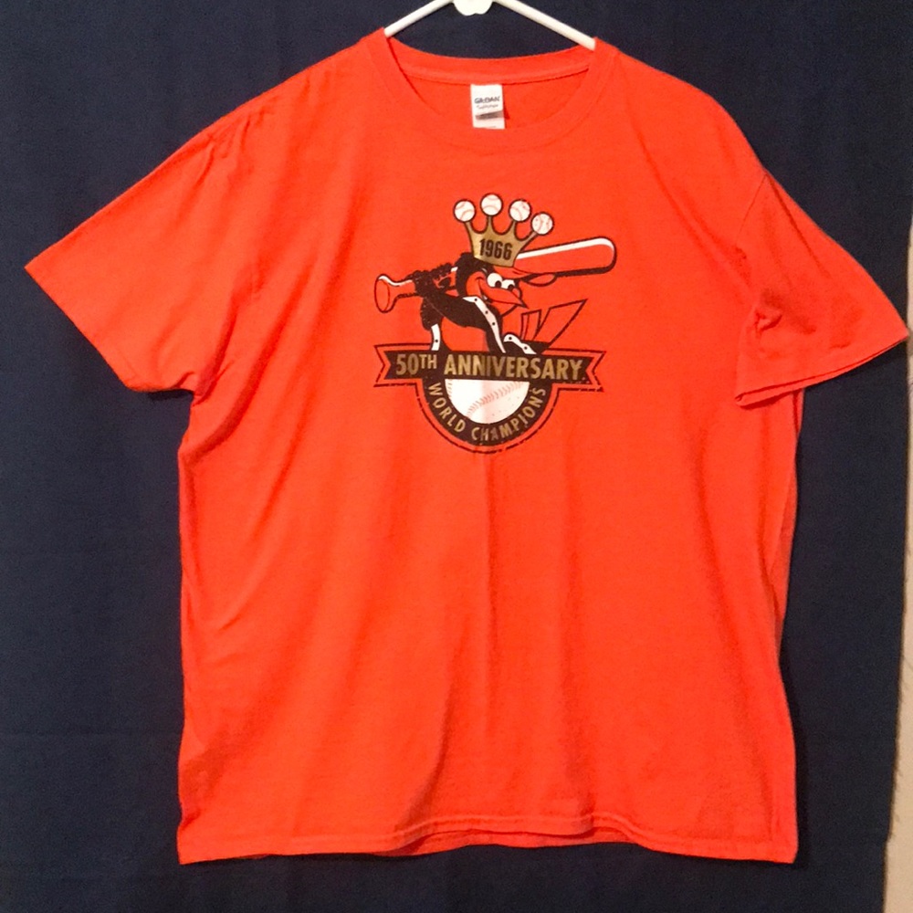 Mens Orioles 50th Anniversary T-shirt